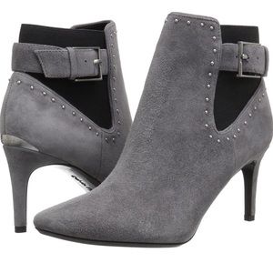 Calvin Klein Jozie Suede Ankle Bootie